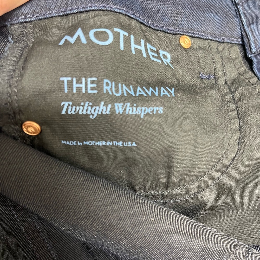 MOTHER The Runaway skinny flare jeans in Twilight Whispers size 26 women’s denim - Picture 4 of 8